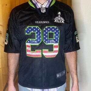 fully stitched NFL Seattle Seahawks Earl Thomas fancy Jersey